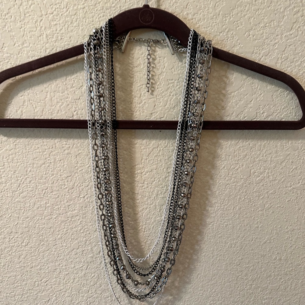 10š„Multi chain necklace - Picture 1 of 10